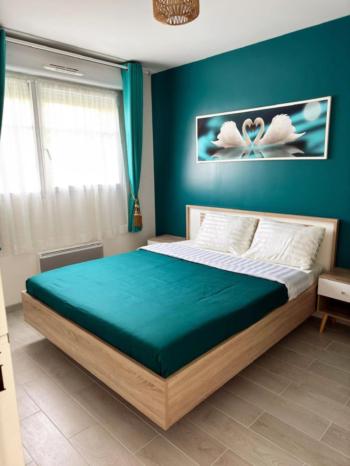 Appartement Magnolia 40M2, Parking Et Wifi Gratuit Montevrain Luaran gambar
